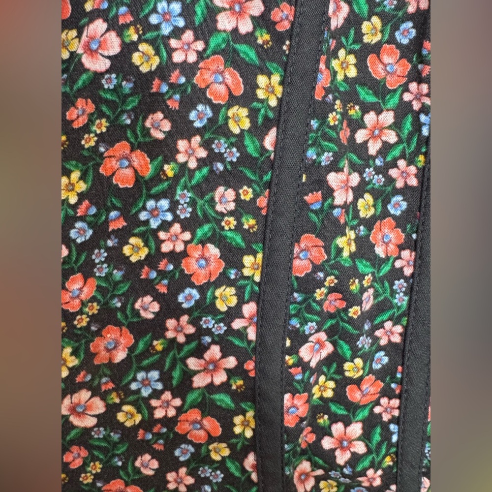 Old Navy Floral Boho Cottagecore Maxi Dress 3X - Picture 7 of 8